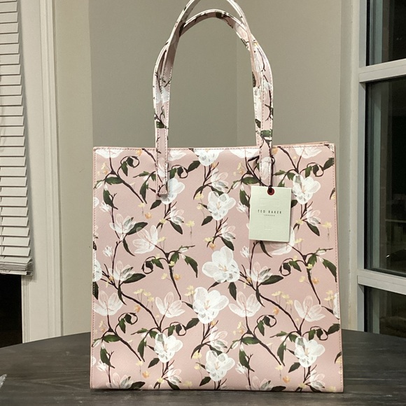 Ted Baker London Pink Floral The Icon Tote NWT - Picture 2 of 7